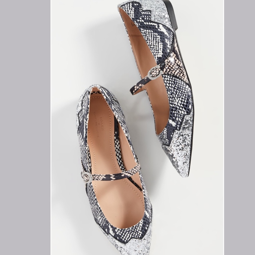 Coach x Tabitha Simmons Harriette Mary Jane Flats - Picture 4 of 9